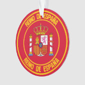 スペイン丸エンブレム オーナメント (正面)