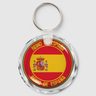 スペイン丸エンブレム キーホルダー