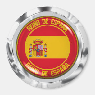 スペイン丸エンブレム マグネット