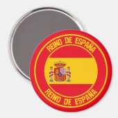 スペイン丸エンブレム マグネット (正面/裏面)