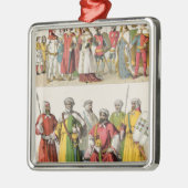 スペイン人およびMoorishの服 メタルオーナメント (左)