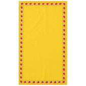 スペイン人のばら色のコーナーのテーブルクロス60 x 104 テーブルクロス (正面)