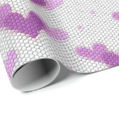 スペイン人のキンセアニェラのピンクのデキセドリン錠の覆いの紙 ラッピングペーパー (ロールコーナー)