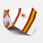 スペイン人のストライプな旗 ネクタイ (ロール)