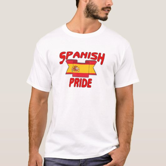 スペイン人のプライド Tシャツ (正面)