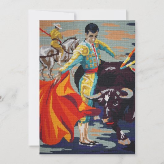 スペイン人のメタドーの招待状 招待状 (正面)