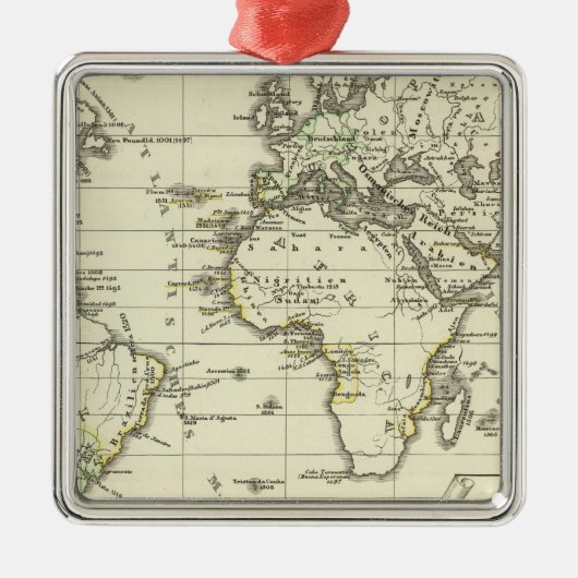 スペイン人の所有物 メタルオーナメント (正面)