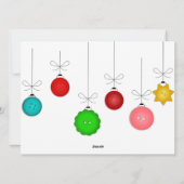 スペイン人のCristiano Feliz Navidad Fotoカード シーズンカード (裏面)