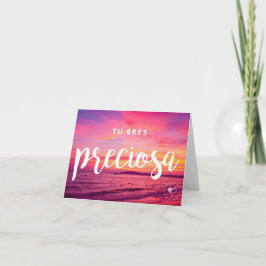 スペイン人のNotecard美しいw.の封筒です サンキューカード