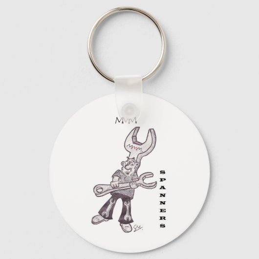 スペイン人 キーホルダー (正面)