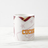 スペイン代表のオリジナルマグカップ コーヒーマグカップ (中央)