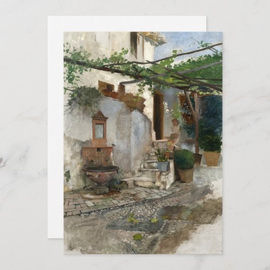 スペイン南部からのファームインテリア | ヒューゴー・バーガー (正面/裏面)