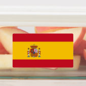 スペイン国旗と愛国的なラベル ラベル (貼付)