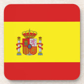 スペイン国旗のコースター コースター (正面)