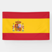 スペイン国旗のバナー 横断幕 (横)