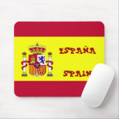 スペイン国旗のマウスパッド マウスパッド (マウス)