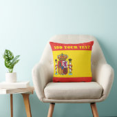 スペイン国旗のワールドカップ2022サッカー クッション (椅子)