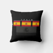 スペイン国旗の枕 クッション (裏面)