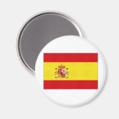 スペイン国旗の簡易表示 マグネット (正面/裏面)