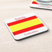 スペイン国旗サンダーカーヴ コースター (左側)