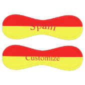 スペイン国旗サンダーカーヴ ソフトボール (パネル)