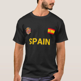 スペイン国旗ジャージー・サッカー Tシャツ
