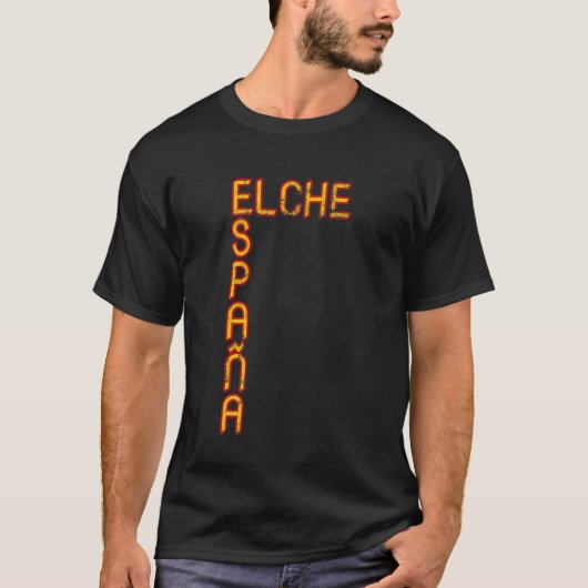 スペイン国旗スペインプライドスペイン旅行休暇エル Tシャツ (正面)