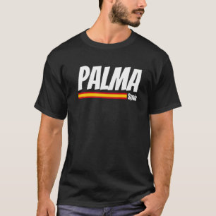 スペイン国旗スペインプライドスペイン旅行休暇パルマ Tシャツ