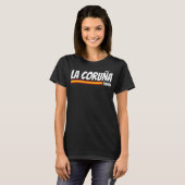 スペイン国旗スペインプライドスペイン旅行休暇La Co Tシャツ (正面フル)