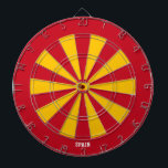 スペイン国旗パトリオット・ブルズアイ ダーツボード<br><div class="desc">スペイン国旗パトリオットのブルズアイ・ダーツ委員会。狙いを定めるスタイル!この印象的なダーツボードは、中央に非常に微妙に統合された国旗の小さな表示とスペイン国旗の色で飾られ、単なるゲーム以上の – それは声明だ。あなたはあなたのスローを完成するか、単に友達とおもしろいを持っているかどうか、このダーツボードは愛国心のスプラッシュをしゃれている任意の部屋にもたらす。ブルズアイを打つ準備は？ゲームを始めよう！©世界の国</div>