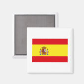 スペイン国旗国際的 マグネット (正面/裏面)
