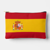 スペイン国旗 アクセサリーポーチ (正面)