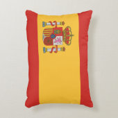 スペイン国旗 アクセントクッション (正面(垂直))