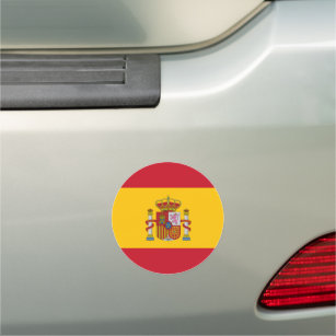 スペイン国旗 カーマグネット