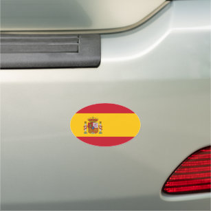 スペイン国旗 カーマグネット