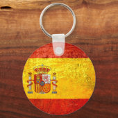 スペイン国旗 キーホルダー (正面)