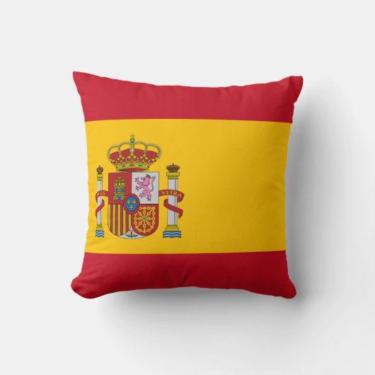 スペイン国旗 クッション (正面)