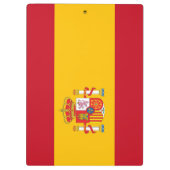 スペイン国旗 クリップボード (裏面)
