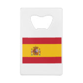 スペイン国旗 クレジットカード栓抜き (裏面)