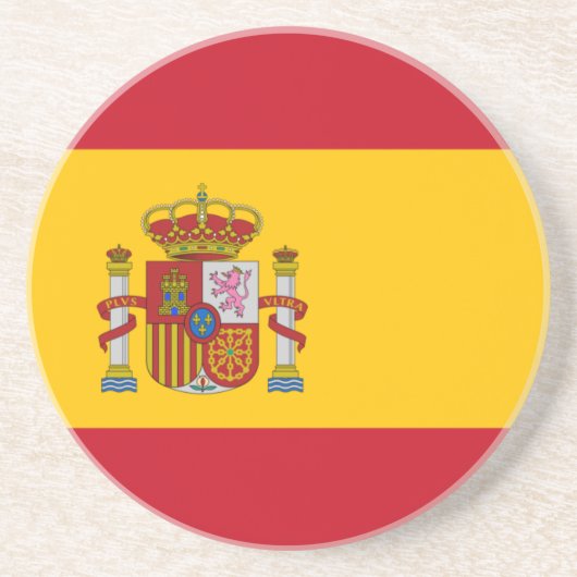 スペイン国旗 コースター (正面)