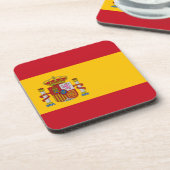 スペイン国旗 コースター (左側)