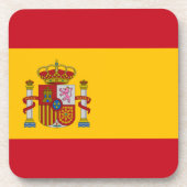 スペイン国旗 コースター (正面)