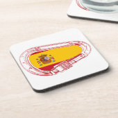 スペイン国旗 コースター (左側)