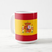 スペイン国旗 コーヒーマグカップ (正面左)