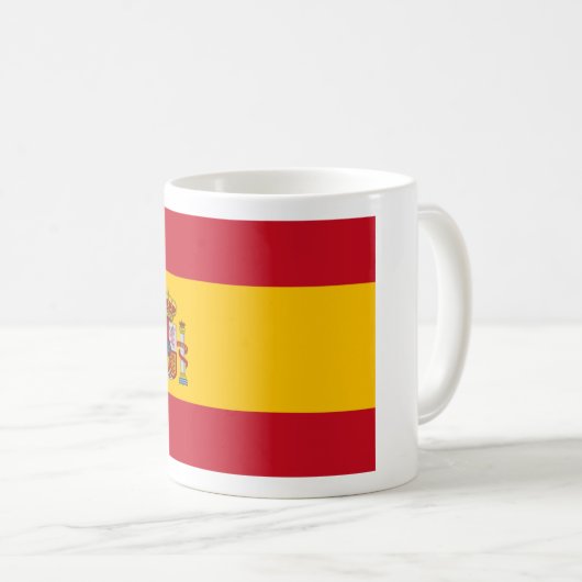 スペイン国旗 コーヒーマグカップ (正面右)