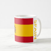 スペイン国旗 コーヒーマグカップ (正面右)