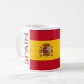 スペイン国旗 コーヒーマグカップ (正面左)