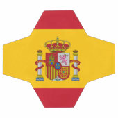 スペイン国旗 サッカーボール (フラット)