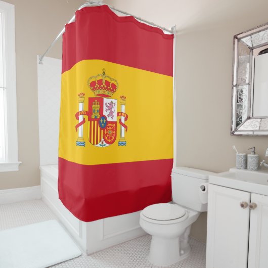 スペイン国旗 シャワーカーテン (インサイチュ)