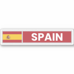 スペイン国旗 シール